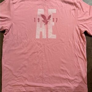 NWOT American Eagle Outfitters Pink Graphic Men's T-Shirt Large